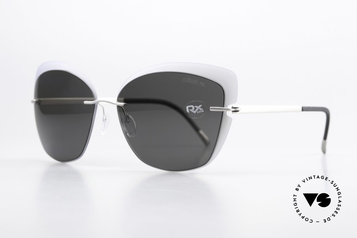 Silhouette 8166 Accent Shades Collection, lightweight, minimalist sunglasses (only 17g), Made for Women