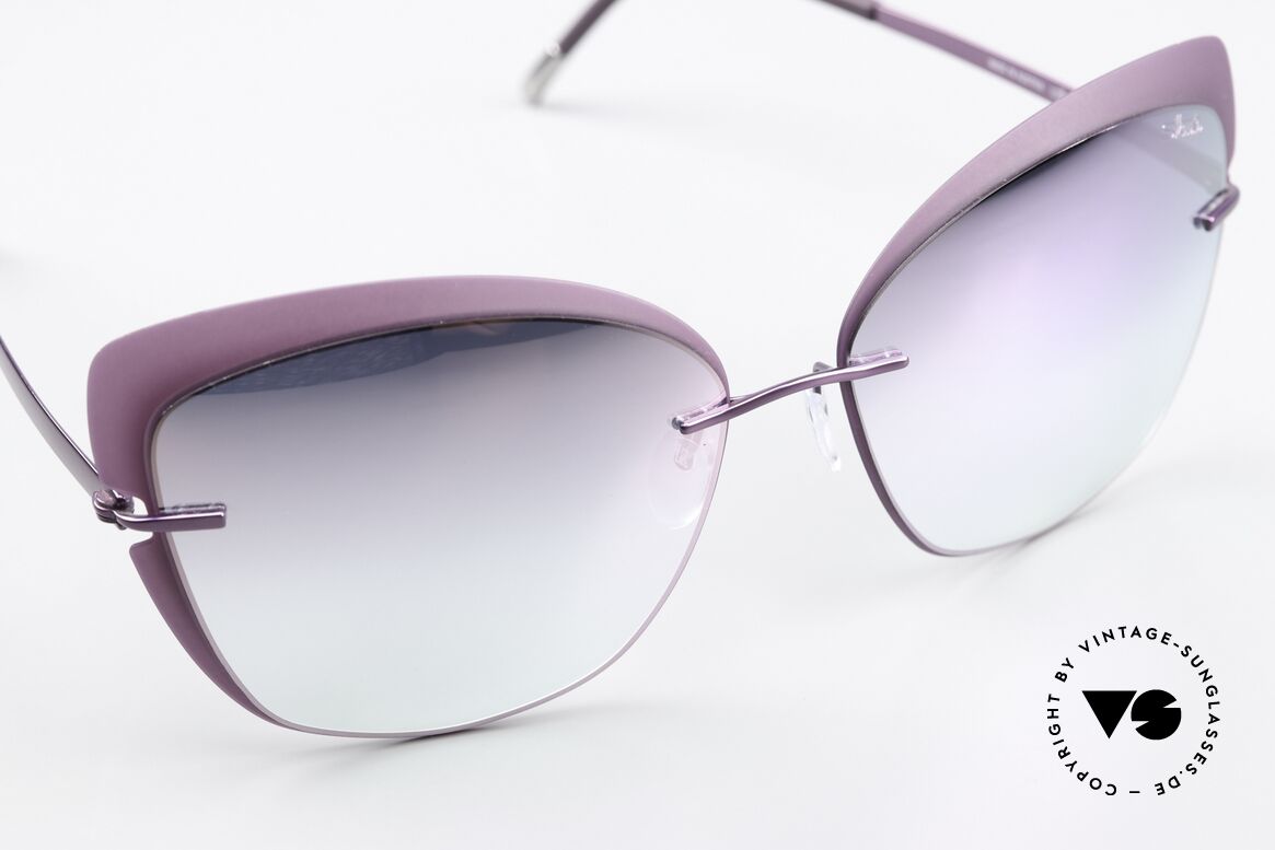 Silhouette 8166 With Mirrored Sun Lenses, unworn 2019 model; noble & very comfortable, Made for Women