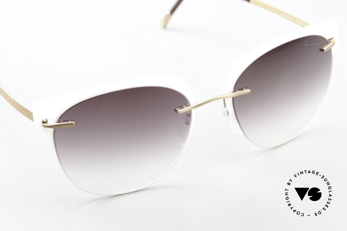Silhouette 8702 Women's Sunglasses Titan, unworn 2019 model; noble & very comfortable, Made for Women