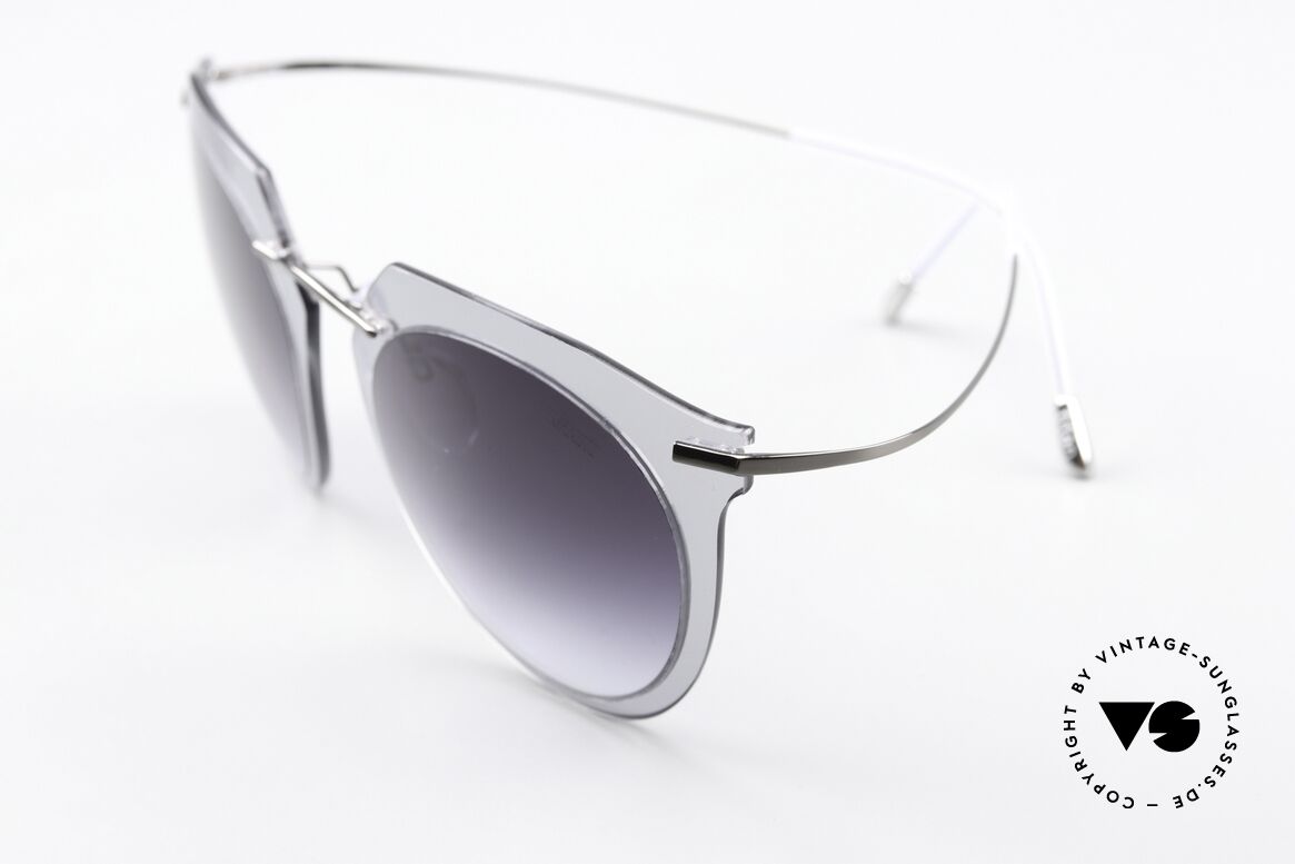 Silhouette 9909 Minimalist Shades Ladies, therefore only weighs 13 grams; translucid / gray, Made for Women