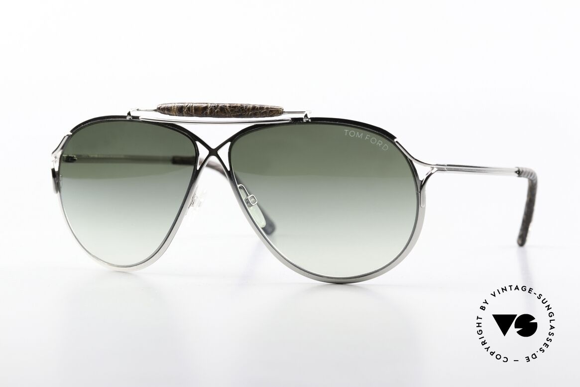 Tom Ford TF302 Alexander Crocodile Leather From Bolivia, Tom Ford TF302 Alexander sunglasses from 2013, Made for Men