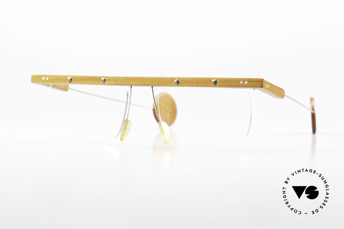P. Klenk Bauhaus Vintage Frame Bauhaus Style, rare and striking 90's eyeglass-frame, BAUHAUS STYLE, Made for Men