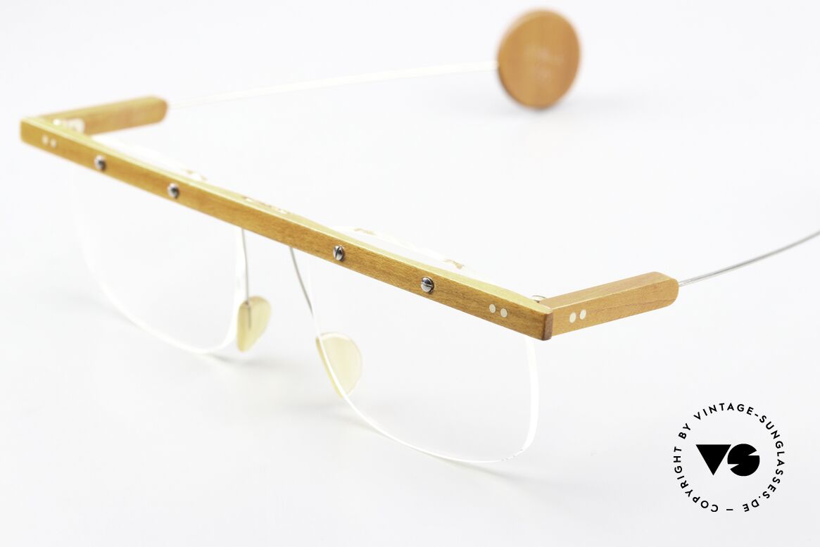 P. Klenk Bauhaus Vintage Frame Bauhaus Style, every wood model looks individual (pure natural material), Made for Men