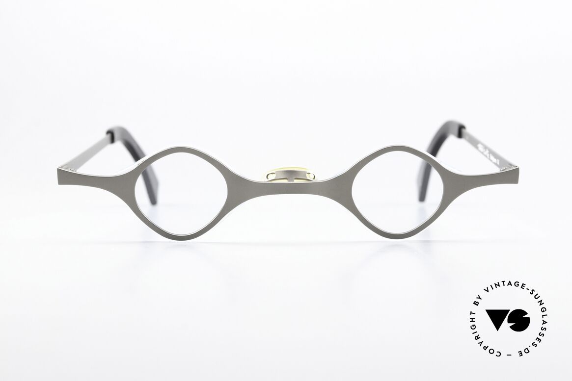 Theo Belgium Culte Extraordinary Eyewear 90s, enchanting reading specs; full of verve; fancy rarity, Made for Men and Women