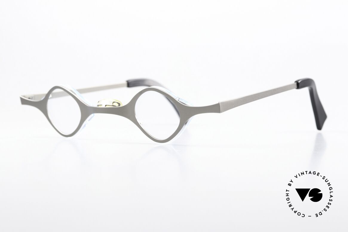 Theo Belgium Culte Extraordinary Eyewear 90s, extraordinary 90's glasses in top-quality; art object, Made for Men and Women