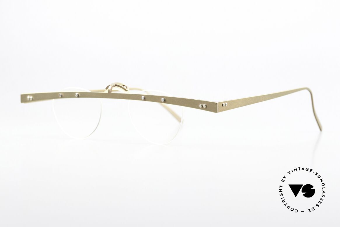Theo Belgium Tita IV 9 Extraordinary Vintage Glasses, TITA SERIES = XL titanium frames by Theo from 1992, Made for Men and Women