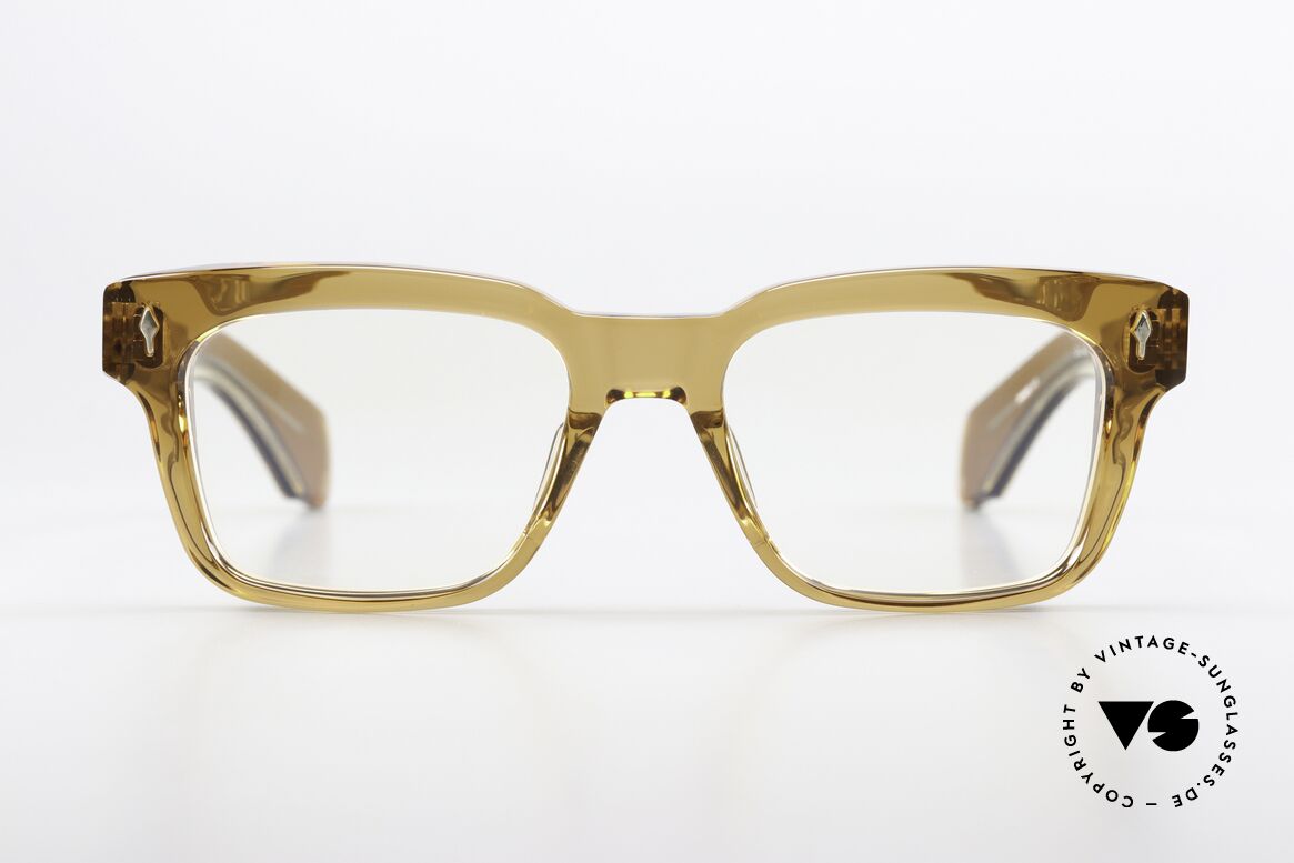 Jacques Marie Mage Molino Frame In Whisky Silver, named after the Italian architect Carlo MOLLINO, Made for Men