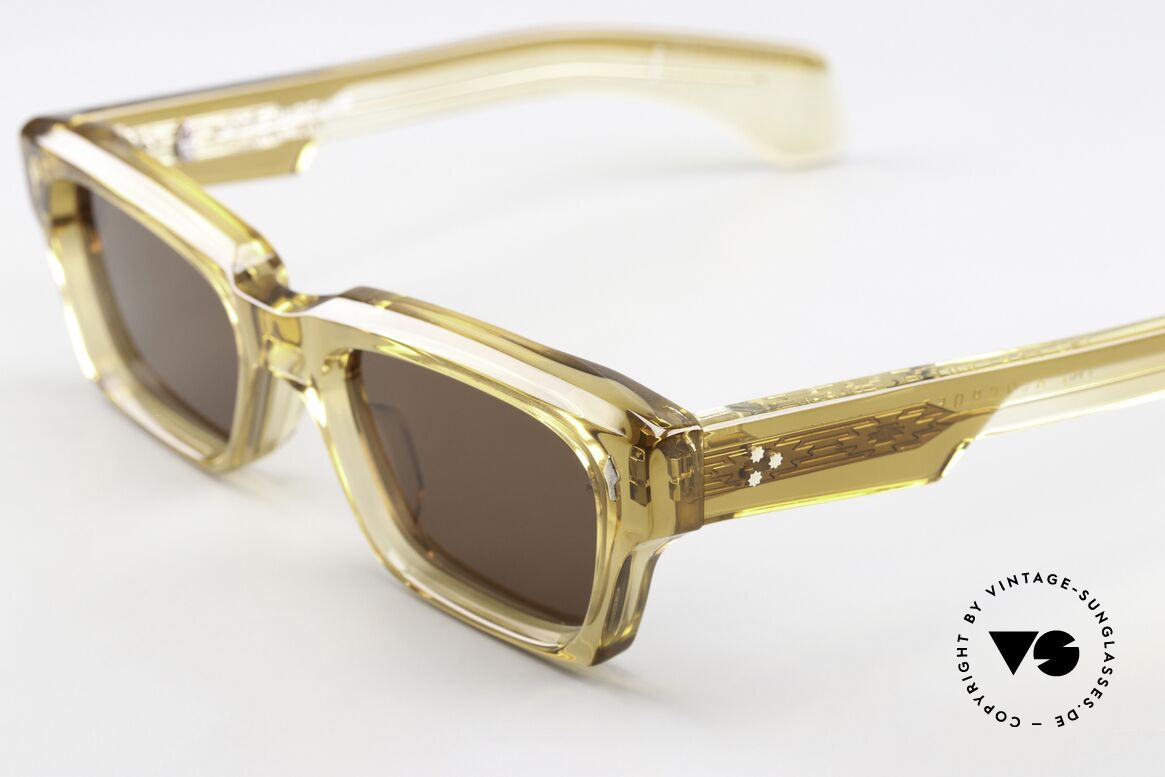 Jacques Marie Mage Ashcroft Solid Acetate Sunglasses, only 350 pcs worldwide (already collector's shades), Made for Men