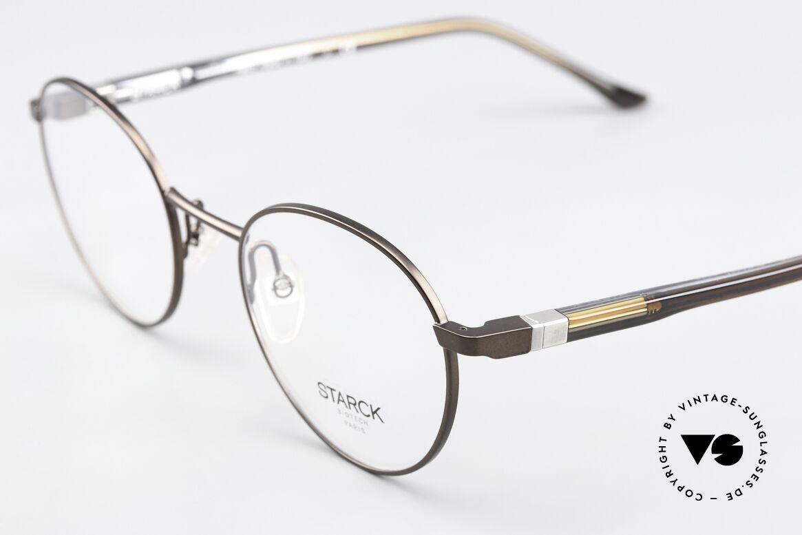 Starck Eyes SH2042 High Tech Panto Eyeglasses, innovation: temples have 360° freedom of movement, Made for Men and Women