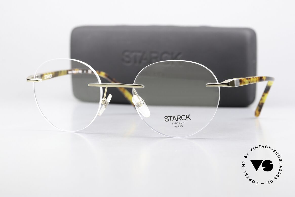 Starck Eyes SH2024 BioTech Rimless Glasses, with the ingenious, patented BIO-mechanical hinge!, Made for Men and Women