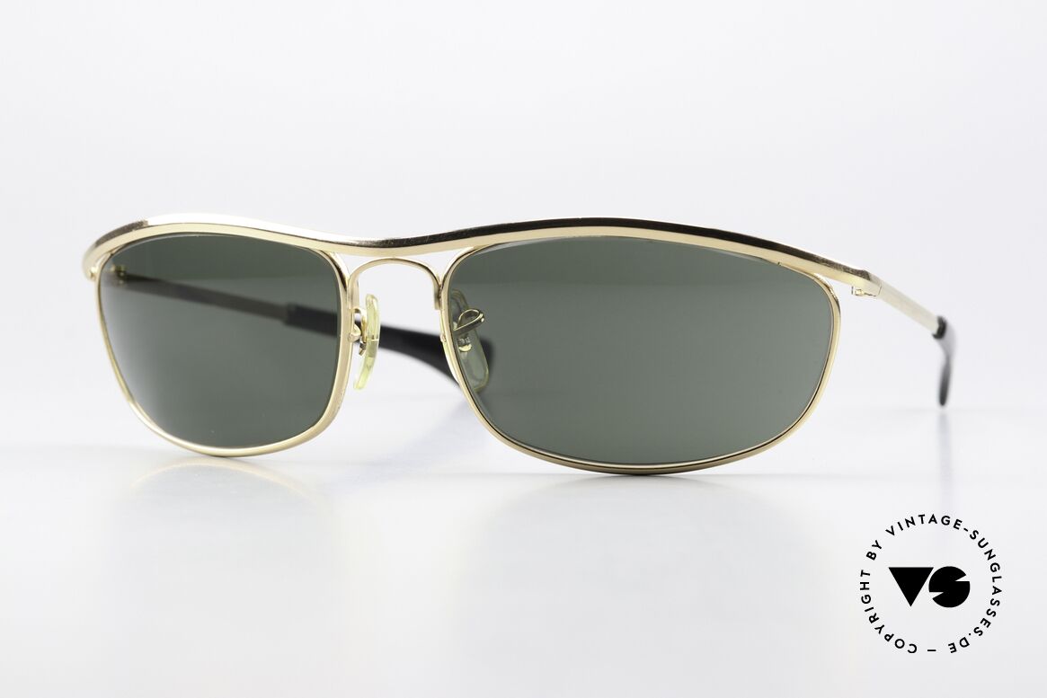 Ray Ban Olympian I DLX Easy Rider Movie Sunglasses, rare B&L Olympian I DeLuxe model, made in U.S.A., Made for Men