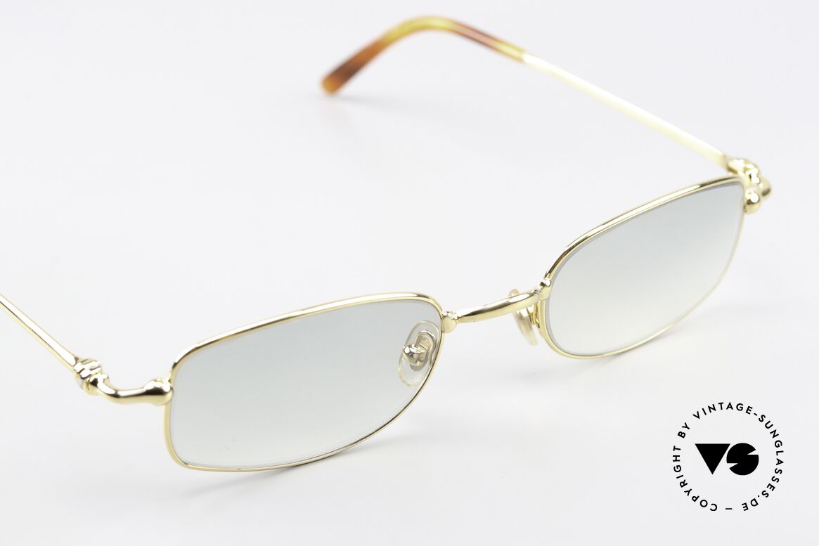 Cartier Sadir 22ct Thin Rim Collection, NO RETRO eyewear; old 90's original with orig. packing, Made for Men and Women