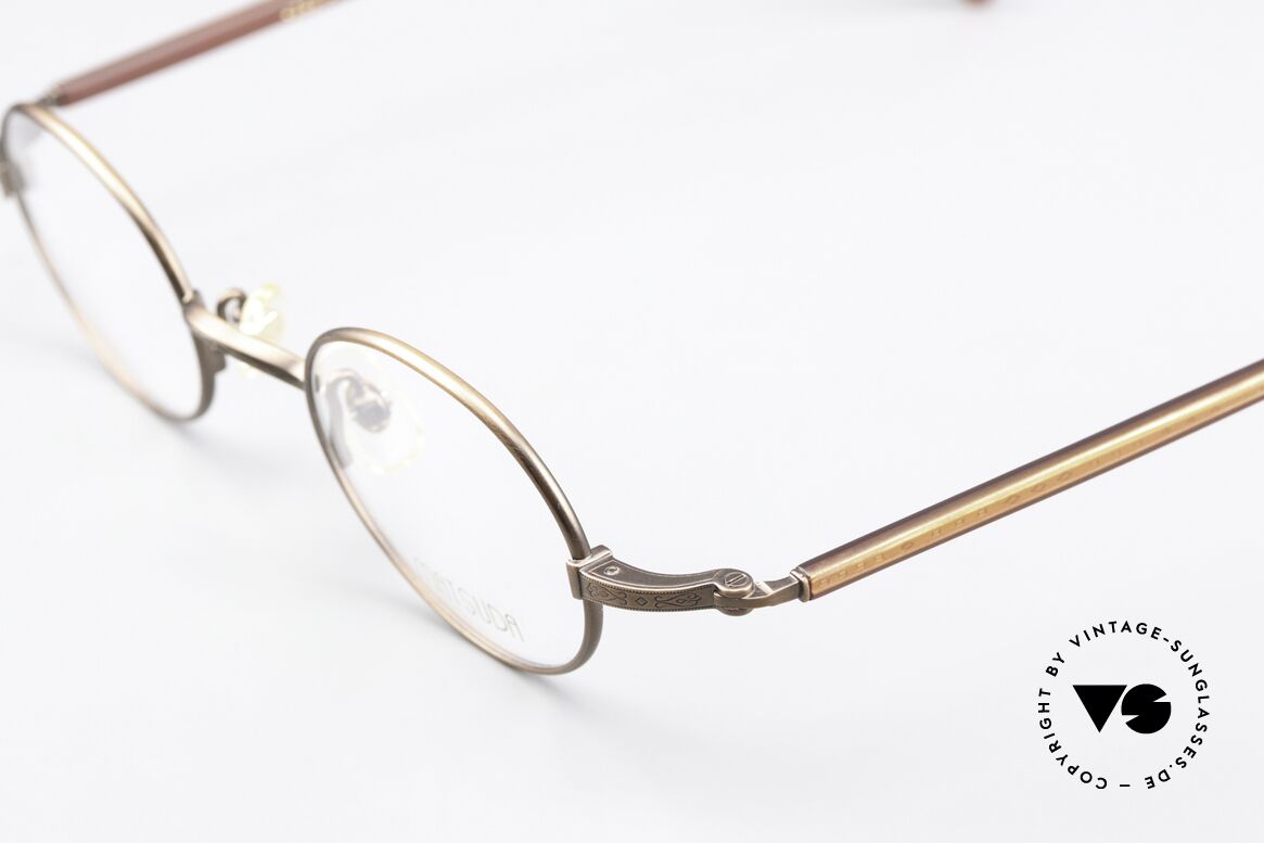 Matsuda 10136 Oval Vintage Eyewear 90's, made with attention to detail (check all the engravings), Made for Men and Women