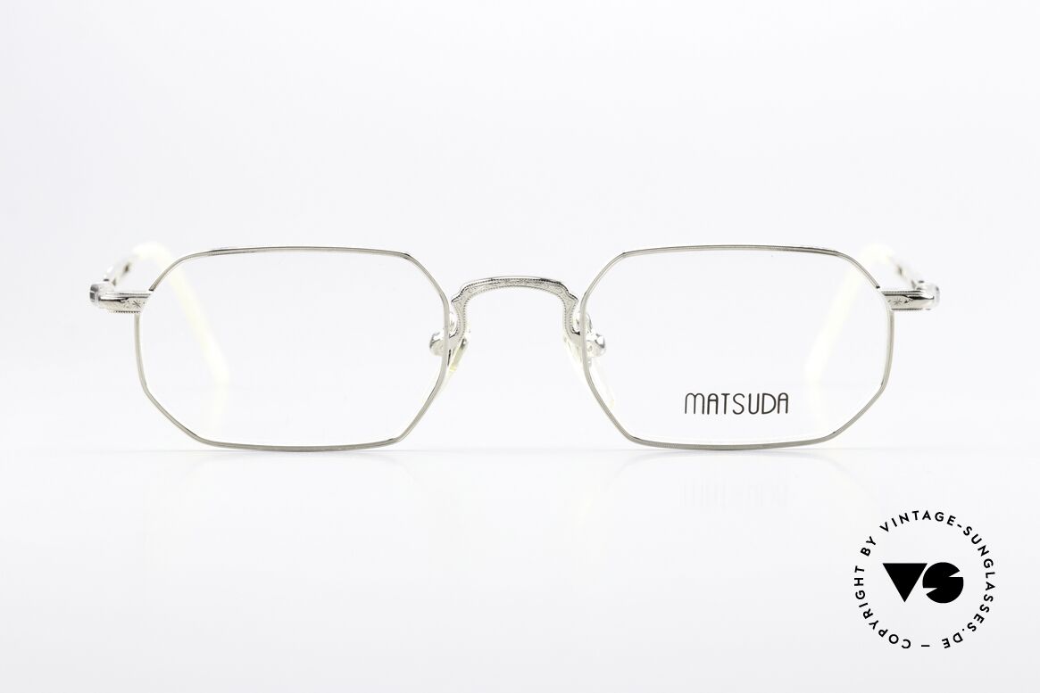 Matsuda 2881 Vintage Eyeglasses Square, high-end quality = a matter of course for Matsuda, Made for Men