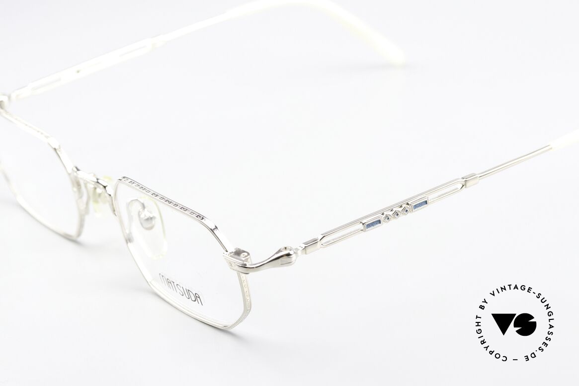 Matsuda 2881 Vintage Eyeglasses Square, timeless combination of color & design; size 48/21, Made for Men