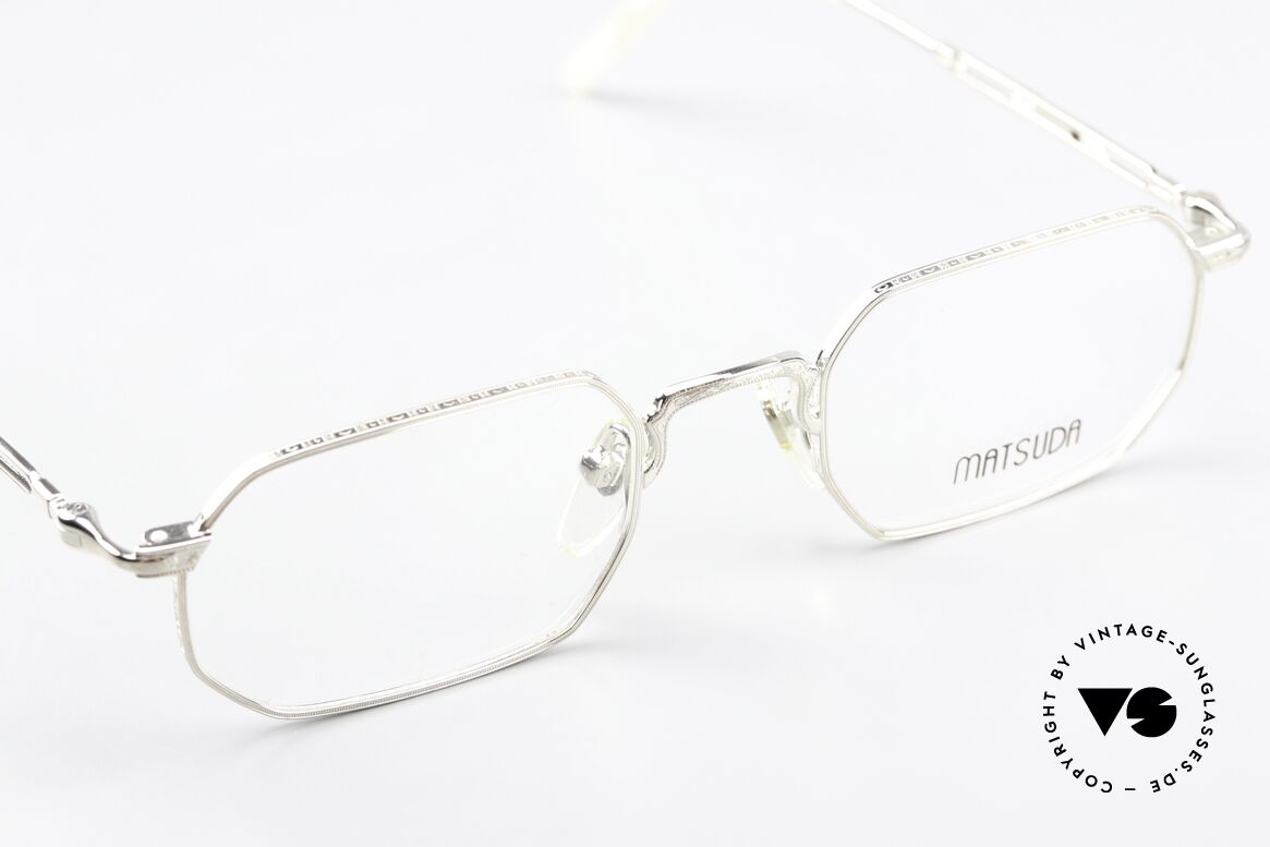 Matsuda 2881 Vintage Eyeglasses Square, unworn rarity (like all our vintage Matsuda specs), Made for Men