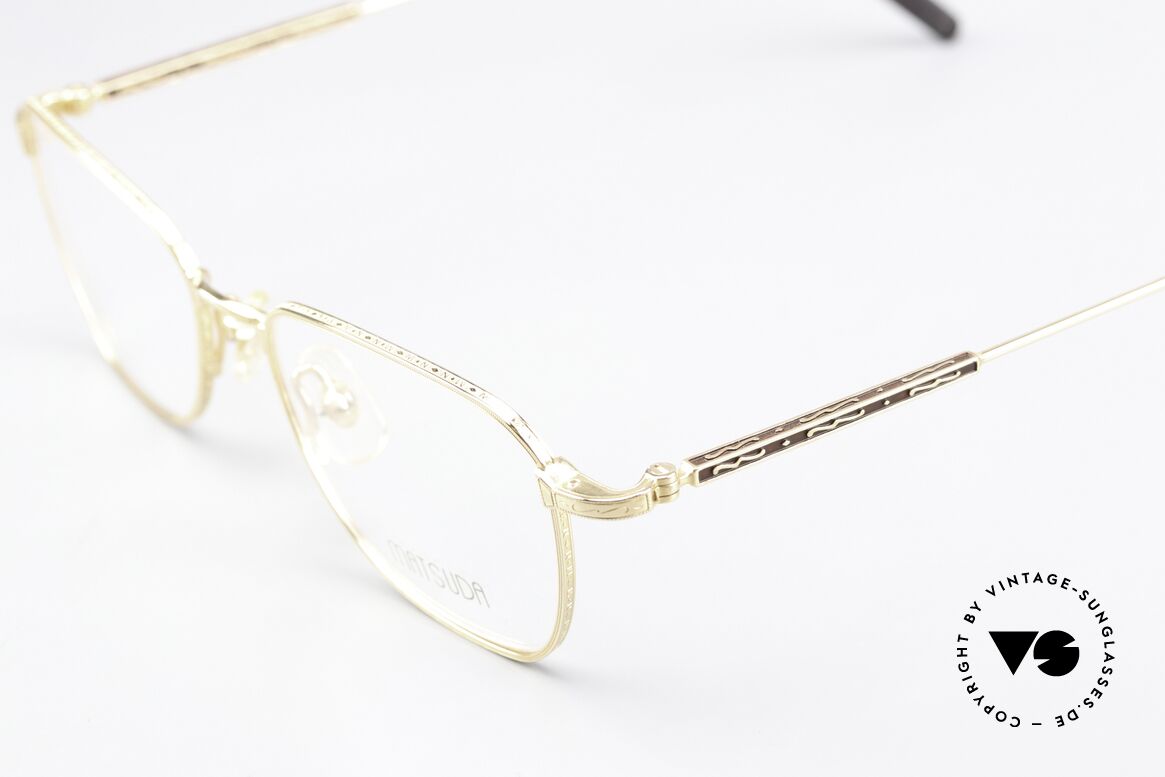 Matsuda 10131 Top Notch Gold Quality, made with attention to detail (check all the engravings), Made for Men and Women