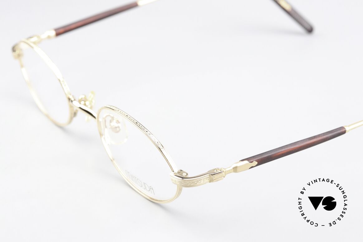 Matsuda 10116 Small Oval Vintage Frame, made with attention to detail (check all the engravings), Made for Men and Women