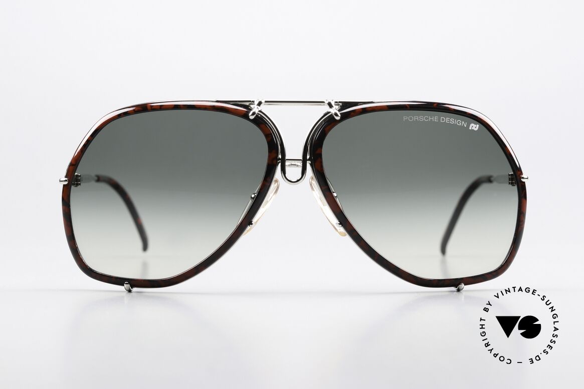 Porsche 5637 Military Style 80's Shades, sporty inventive 80's sunglasses by PORSCHE CARRERA, Made for Men