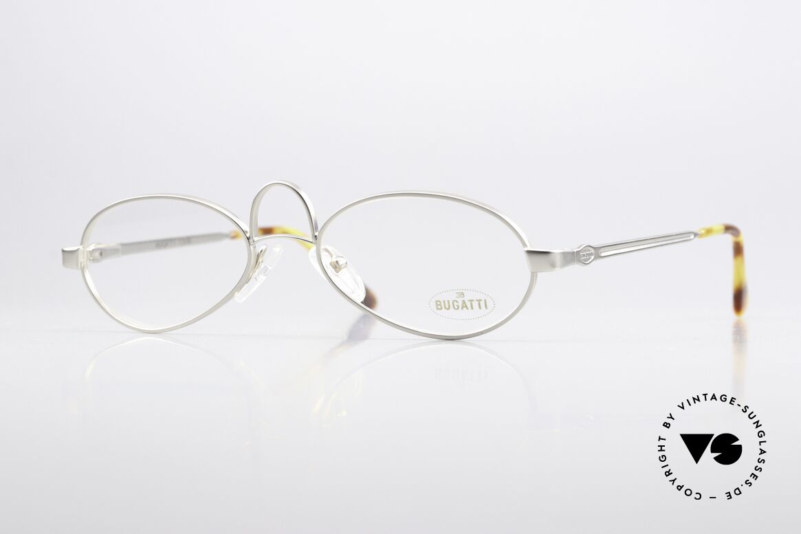 Bugatti 13005 Eyewear Design Classic 80's, sophisticated Bugatti luxury eyeglasses of the 80s, Made for Men and Women