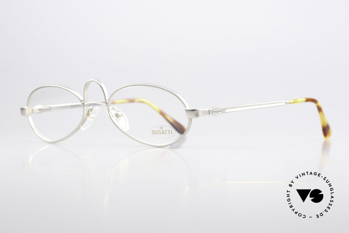 Bugatti 13005 Eyewear Design Classic 80's, bridge is shaped like the legendary RADIATOR grill, Made for Men and Women