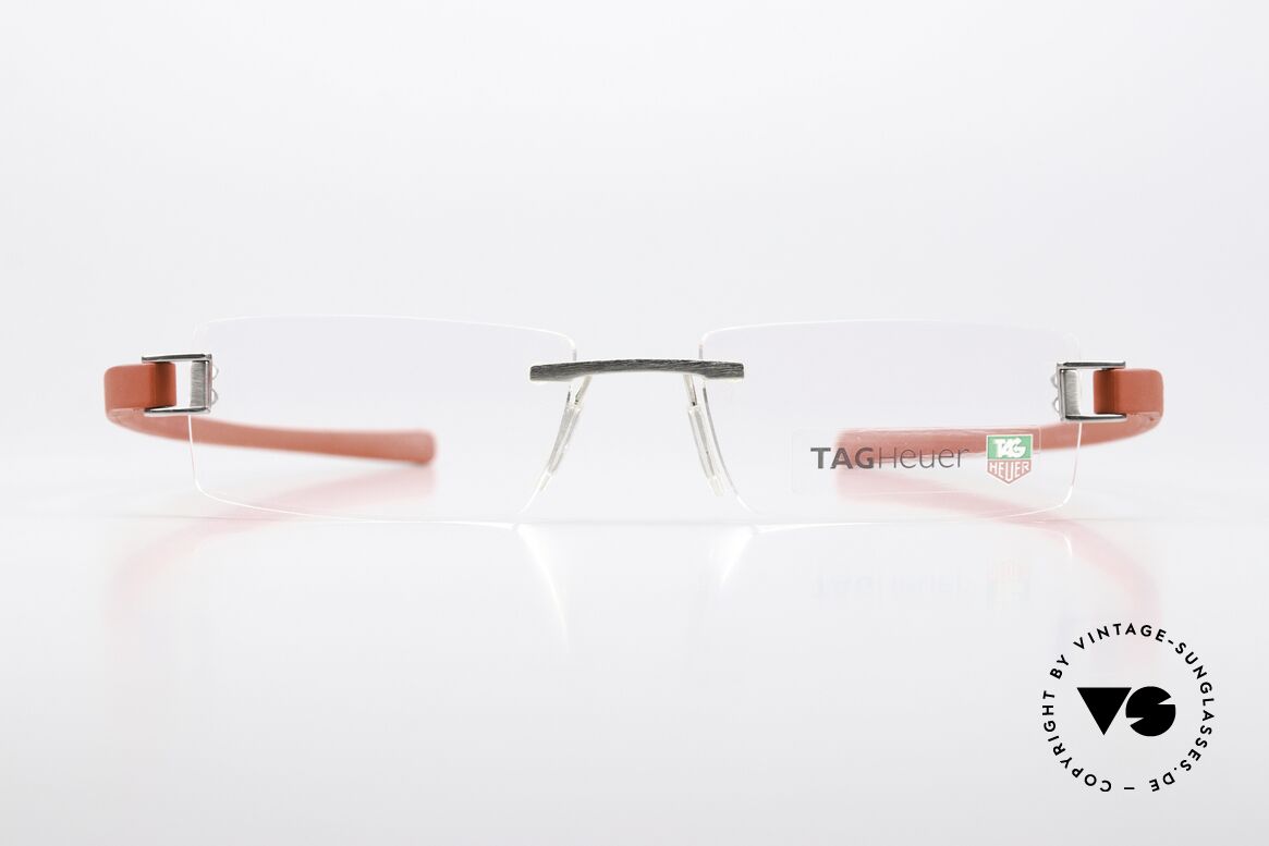 Tag Heuer 7103 Flexibility And Durability, Tag Heuer glasses TH 7103, col. 003, size 53-18, Made for Men