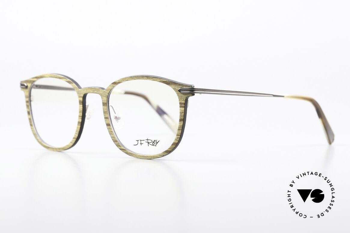 JF Rey JF2798 Eyeglasses In A Wood Look, J.F. Rey represents vibrant colors and shapes as well, Made for Men and Women