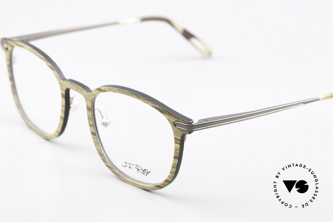 JF Rey JF2798 Eyeglasses In A Wood Look, innovative frame materials (wood optic - frame front), Made for Men and Women