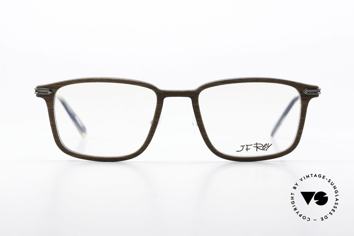 JF Rey JF2796 Frame Front In Wood Grain, J.F. Rey glasses, model JF2796, col. 9525, size 52-19, Made for Men and Women