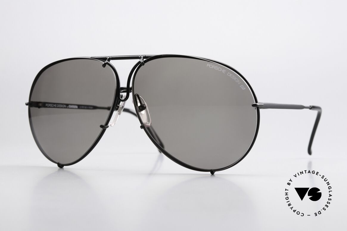 Porsche 5621 Customized Gray Yellow, 1 pair of original SOLID GRAY (with the PD lettering), Made for Men