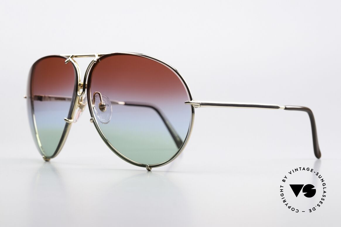 Porsche 5621 Ladies Version Red Blue Green, here a customized version; worldwide unique piece, Made for Men and Women