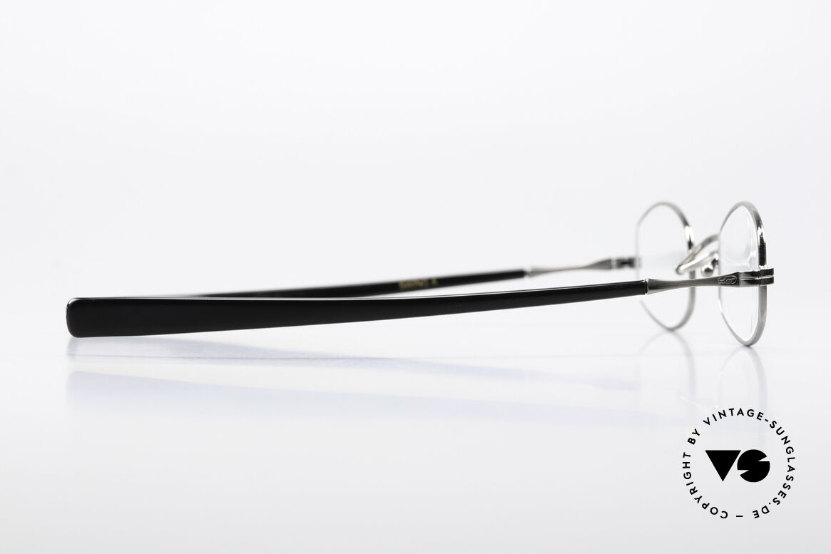 Lunor Swing A 30 Antique Silver Eyeglasses, Size: small, Made for Men and Women