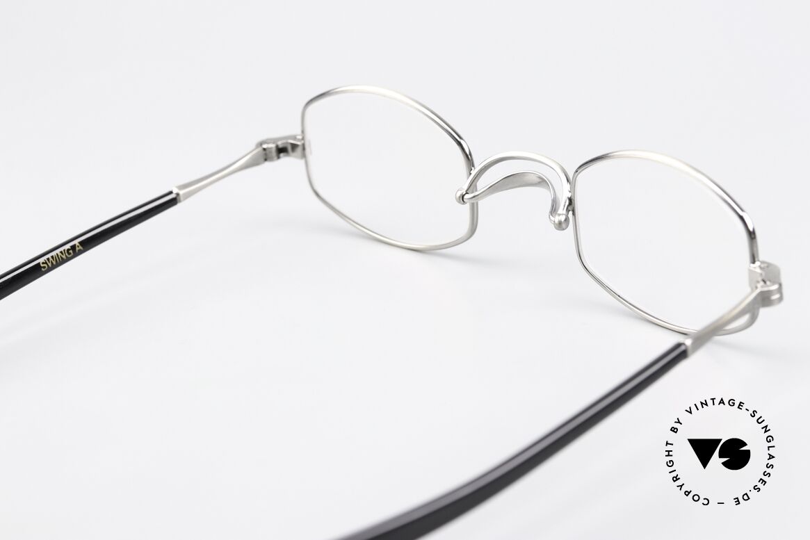 Lunor Swing A 30 Antique Silver Eyeglasses, Size: small, Made for Men and Women