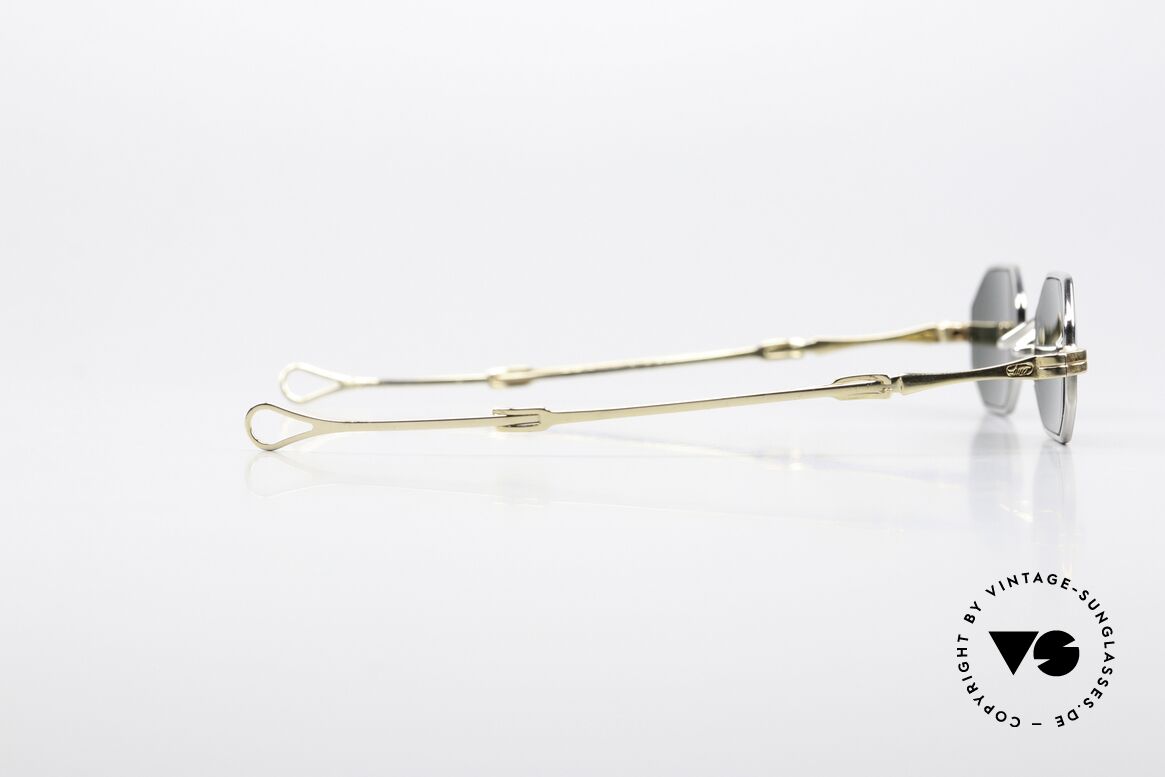 Lunor I 01 Telescopic Platinum And Gold-Plated, the metal frame can of course also be optically glazed, Made for Men and Women