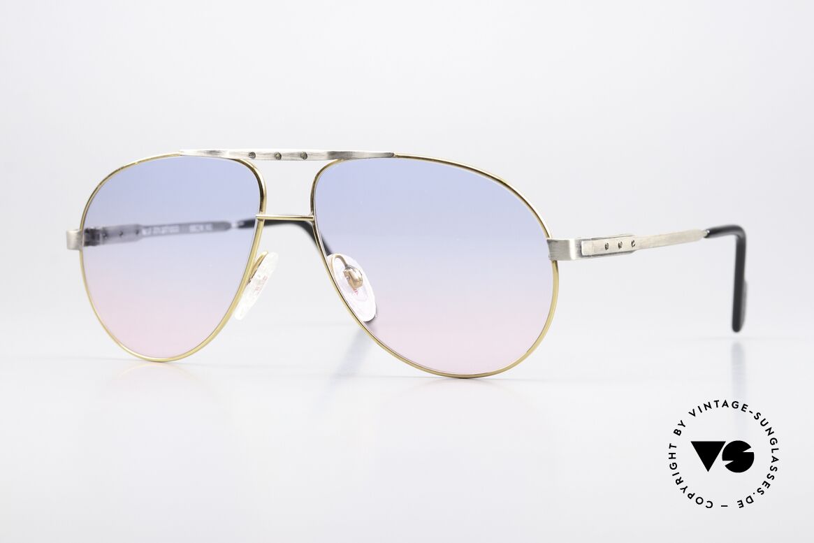 Alpina M1F771 Baby-Blue Pink Sun Lenss, Alpina vintage sunglasses M1F771, size 59/15, 140, Made for Men