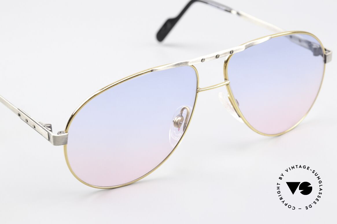 Alpina M1F771 Baby-Blue Pink Sun Lenss, new fancy sun lenses with babyblue-pink gradient, Made for Men