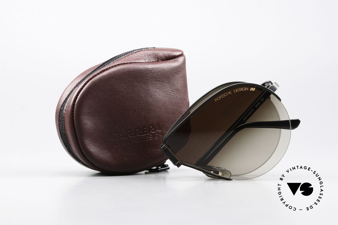 Porsche 5628 Brilliant 80's Folding Shades, Size: medium, Made for Men