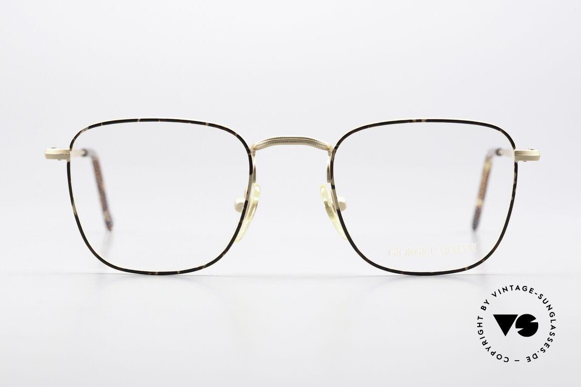 Giorgio Armani 137 Square Panto With Sun Clip, Size: small, Made for Men and Women