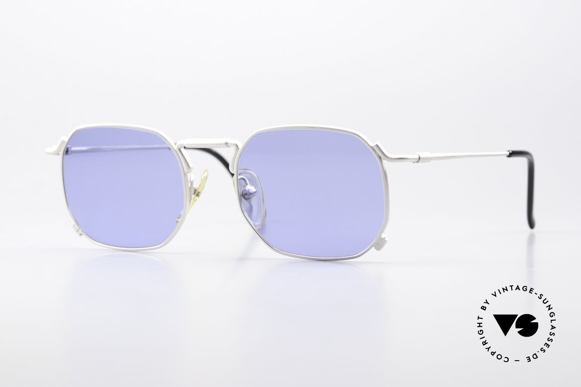Jean Paul Gaultier 55-8175 Square Frame Ladies Gents, square vintage Jean Paul GAULTIER sunglasses, Made for Men and Women