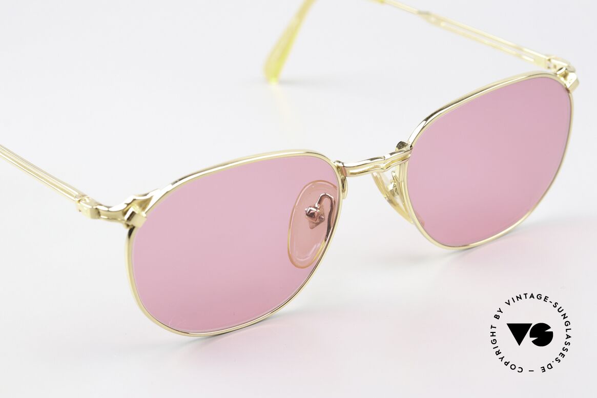 Jean Paul Gaultier 55-2173 22ct Gold Plated Frame, unworn (like all our rare vintage 90's designer glasses), Made for Men and Women