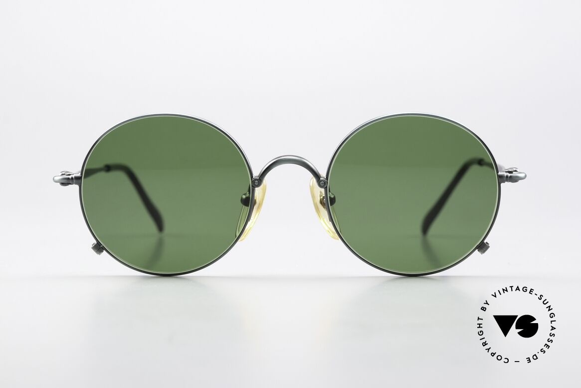 Jean Paul Gaultier 55-1176 90s Round Designer Shades, timeless designer sunglasses by Jean P. Gaultier, Made for Men and Women