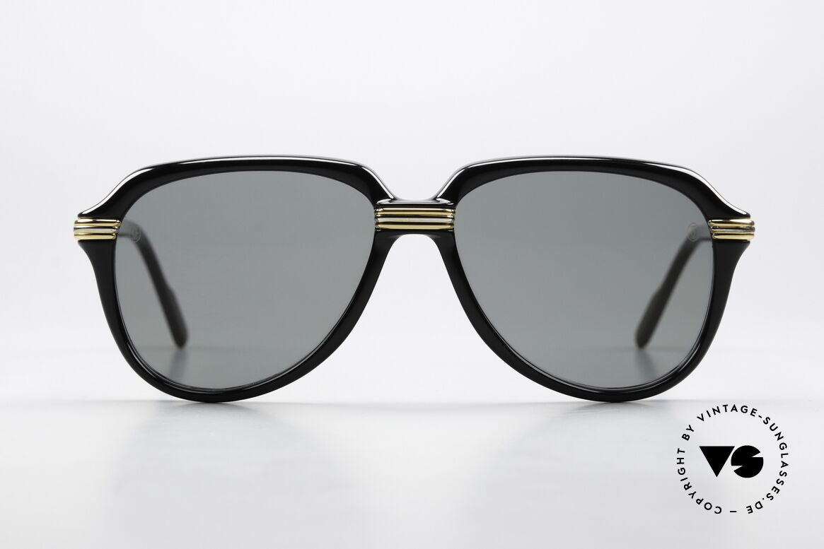 Cartier Vitesse - M Luxury Shades From 1991, luxury vintage CARTIER aviator sunglasses from 1991, Made for Men Cartier Vitesse - M Luxury Shades From 1991, luxury vintage CARTIER aviator sunglasses from 1991, Made for Men