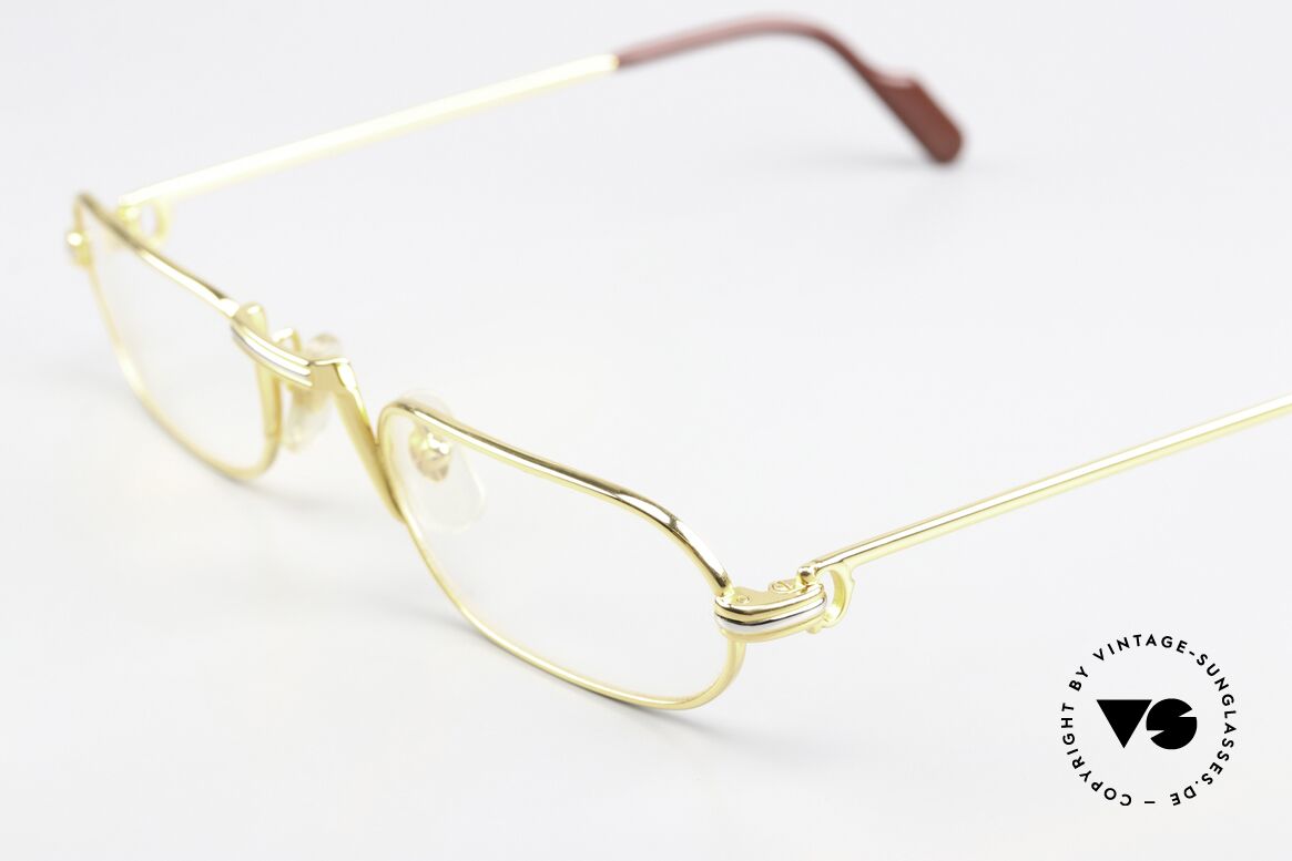 Cartier Demi Lune LC - M Most Famous Size From 1987, classic edition in M size 50-24, 140 (best-selling version), Made for Men and Women