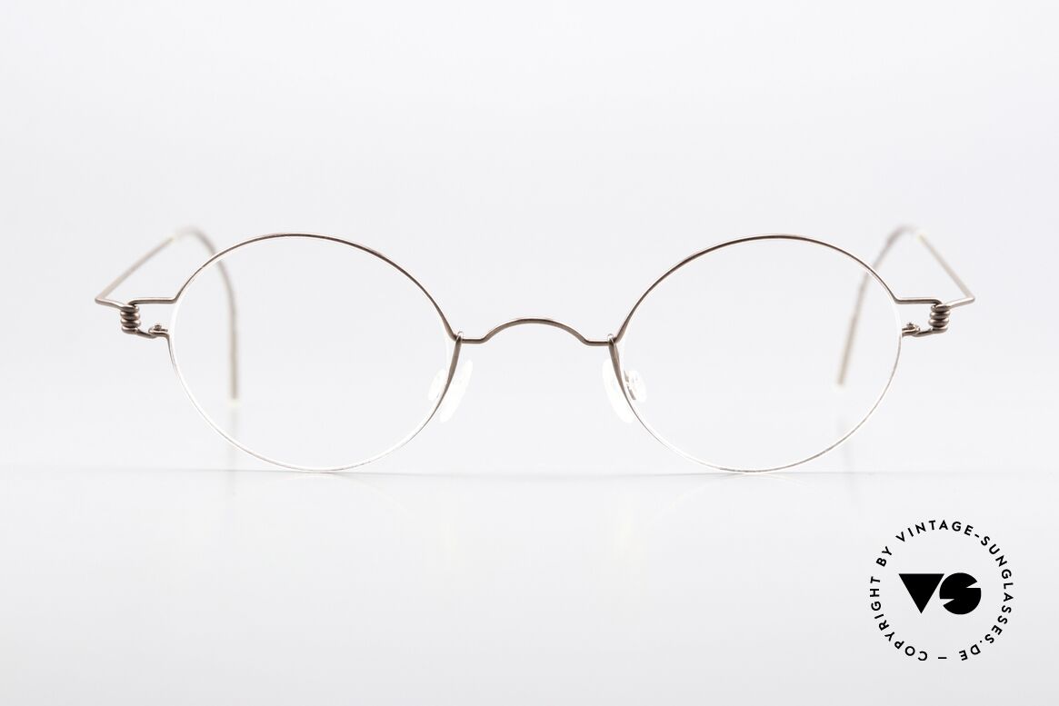 Lindberg Corona 42 Air Titan Rim Bronze Copper Frame 90's, distinctive quality and design (award-winning frame), Made for Men and Women
