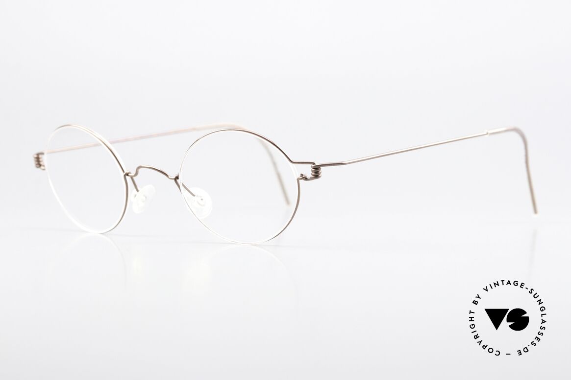 Lindberg Corona 42 Air Titan Rim Bronze Copper Frame 90's, simply timeless, stylish & innovative: grade 'vintage', Made for Men and Women