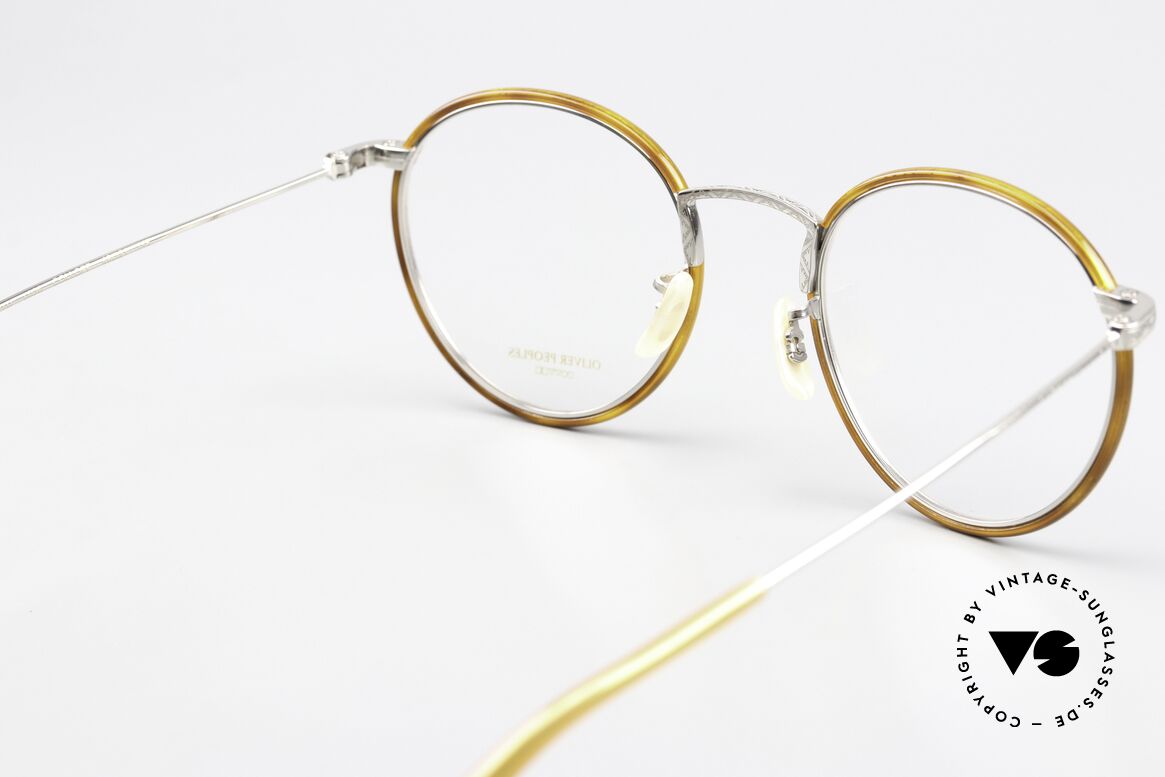 Glasses Oliver Peoples Colloff Metal Frame Acetate Rim