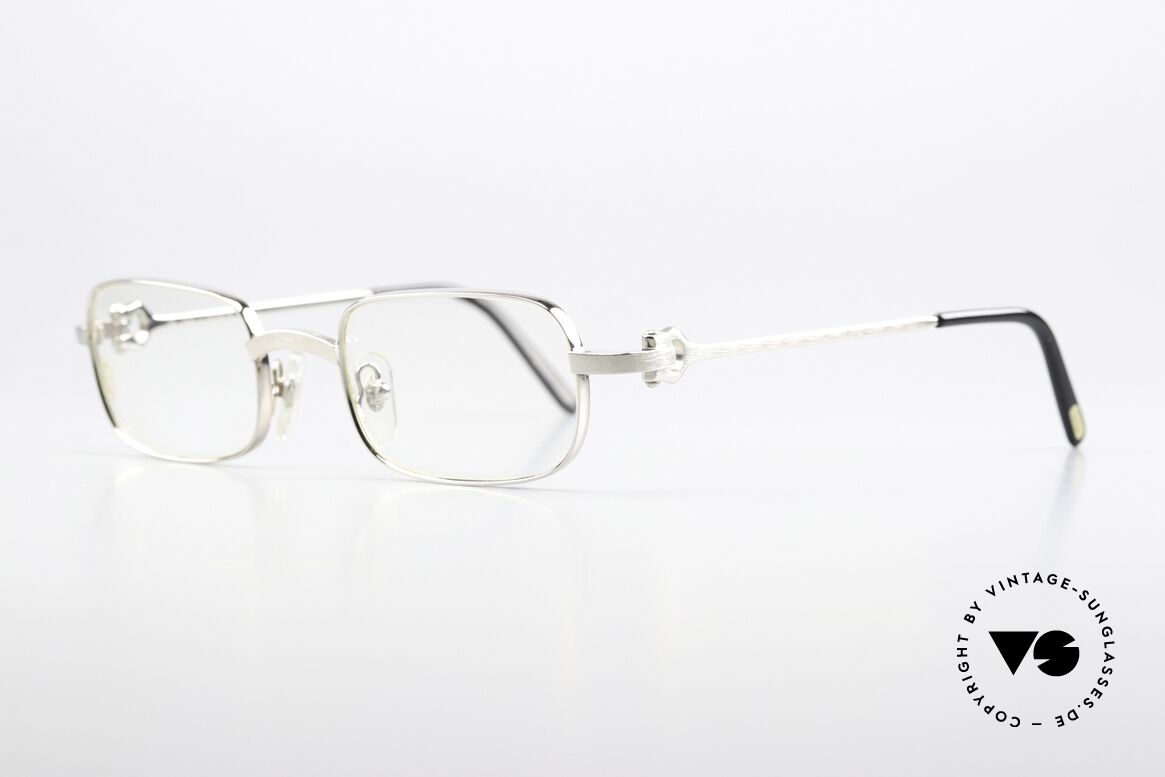 Cartier Dreamer - S 90s Frame Brushed Platinum, brushed platinum finish (noble & 1st class quality), Made for Men and Women