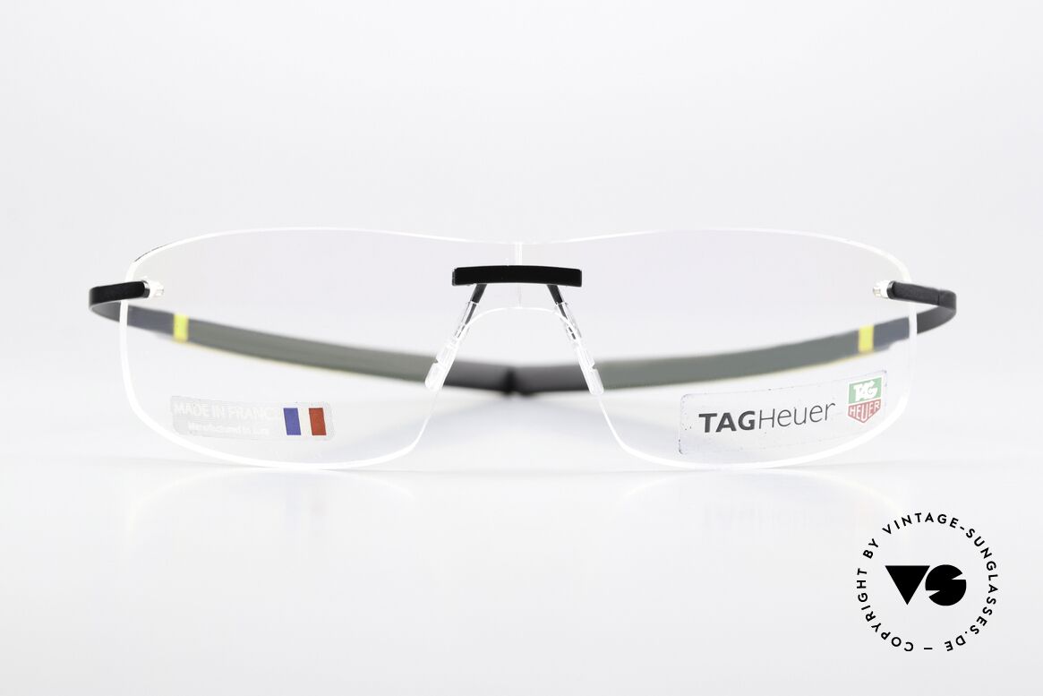 Tag Heuer 3533 Reflex Rimless Sports Eyewear, Tag Heuer glasses TH 3533, col. 099, size 65-00, Made for Men
