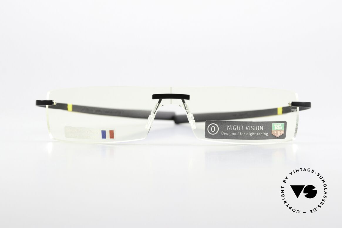 Tag Heuer 3532 Reflex Reflex Panorama Night Vision, rare Tag Heuer glasses TH 3532, color 099; size 64-00, Made for Men