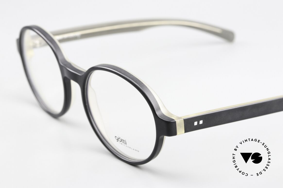Götti Werry Round Acetate Frame Black, Oprah Winfrey made Götti specs famous in 2021, Made for Men and Women